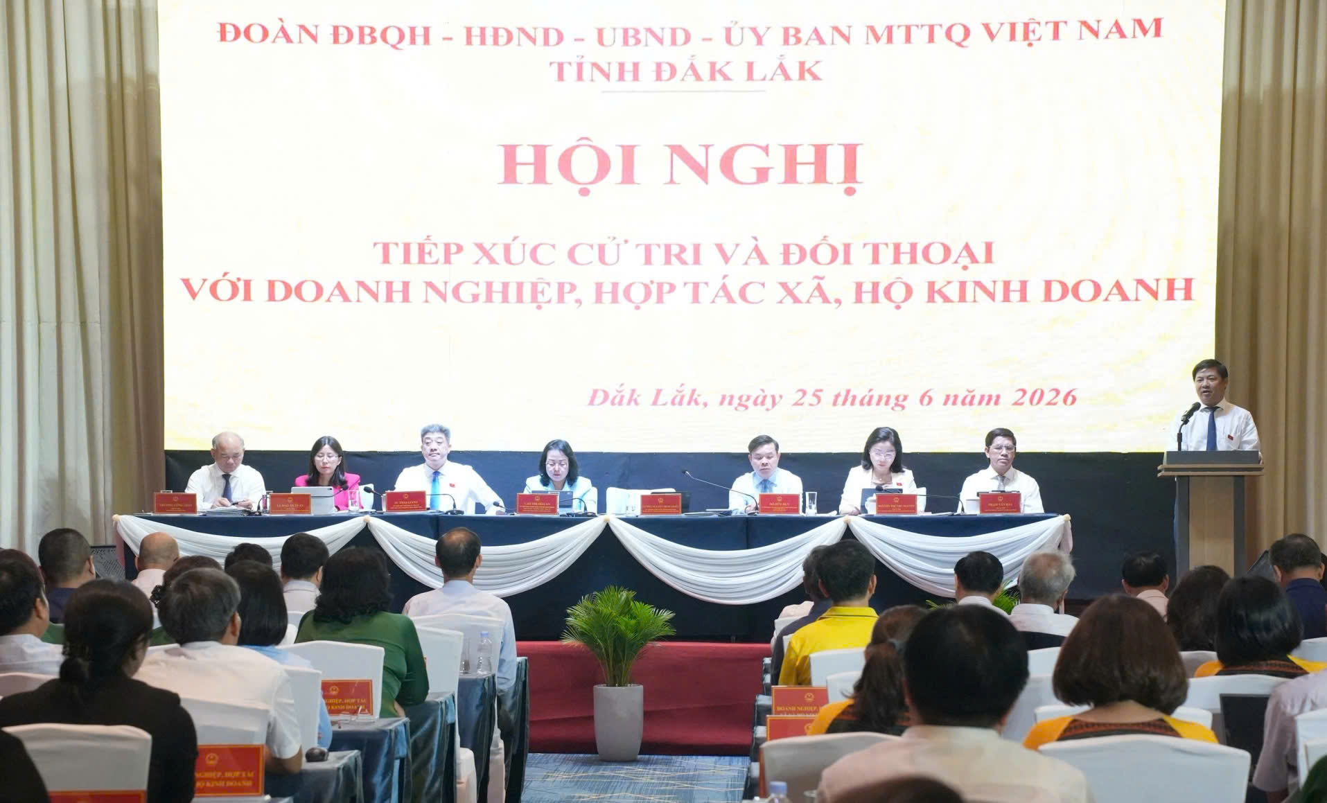 Đắk Lắk tổ chức Hội nghị gặp mặt đối thoại doanh nghiệp, hợp tác xã lần thứ I năm 2026