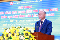 Lãnh đạo UBND tỉnh Đắk Lắk đối thoại với thanh niên