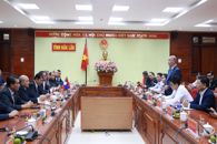 Dak Lak Province Welcomes Delegations from Salavan and Champasak (Laos)