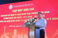 Gặp mặt báo chí nhân dịp Kỷ niệm 51 năm Ngày giải phóng miền Nam, thống nhất đất nước và Kỷ niệm 140 năm Ngày Quốc tế Lao động