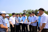 Bí thư Tỉnh ủy Đắk Lắk khảo sát thực tế các công trình, dự án trọng điểm