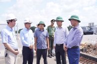 Phó Chủ tịch UBND tỉnh Đắk Lắk Trương Công Thái kiểm tra thực địa Dự án cao tốc Khánh Hòa - Buôn Ma Thuột