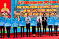 Kỷ niệm 140 năm Ngày Quốc tế Lao động và phát động các hoạt động chăm lo công nhân năm 2026