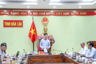 UBND tỉnh Đắk Lắk làm việc với Công ty Cổ phần Cloud Land về tiến độ dự án Khu nhà ở xã hội An Phú