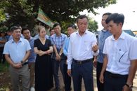 Phó Chủ tịch UBND tỉnh Đào Mỹ kiểm tra tại Khu công nghiệp Hòa Phú và Cụm công nghiệp Ea Đar