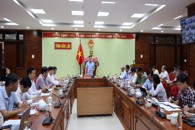 Chủ tịch UBND tỉnh Đỗ Hữu Huy: Quyết liệt đẩy nhanh tiến độ giải ngân đầu tư công theo nguyên tắc "6 rõ"