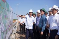 Deputy Prime Minister Ho Quoc Dung inspects field work on Khanh Hoa - Buon Ma Thuot Expressway Project