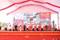 Khởi công xây dựng công trình Trường Phổ thông nội trú liên cấp tiểu học và THCS Ea Bung