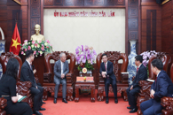 Chairman of Dak Lak PPC works with China Pacific Construction Group