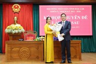 Đồng chí Huỳnh Thị Chiến Hòa được bầu giữ chức Chủ tịch HĐND tỉnh khóa X, nhiệm kỳ 2021 - 2026