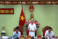 Thành viên UBND tỉnh thông qua các nội dung trình Kỳ họp HĐND tỉnh